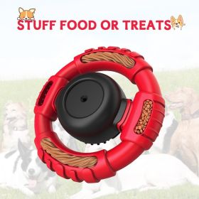 Dog Toys for Aggressive Chewers Large Medium Small Breed Indestructible Durable Tough Dog Chew Toys to Keep Them Busy Nylon Rubber Interactive Do