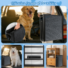 71" Long & 19" Wide Folding Dog Ramp for Car, SUV & Truck – Portable Pet Ramp with Non-Slip Surface, Extra Wide Steps