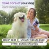 Dog UTI Treatment Bladder Control Chews Dog Cranberry Supplement for Urinary Tract Incontinence Kidney Health Cranberry D Mannose Soft Treats for Heal