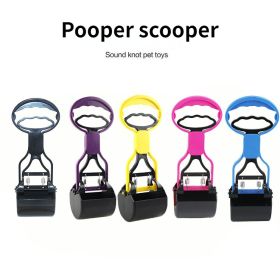 Pooper Scooper for Dogs (Color: Small blue)
