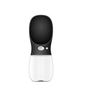 wPet Water Cup Outdoor Portable Water Bottle (Style: 350ML, Color: Black)
