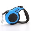 lDog Leash Retractable for Small Medium Dog up to 33lbs Nylon Tape/Ribbon Anti-Slip Handle One-Handed Brake Pause Lock