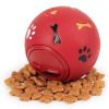 tFood Dispensing Dog Toys; Pet Ball Toys; Rubber Slow Feeder Dog Puzzle Toys; Dog Treat Balls