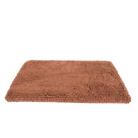 DGS Pet Products Dirty Dog Cushion Pad Small Brown 19" x 24" x 2.5" (Color: Brown, size: Extra Extra Large)