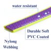 Waterproof Wavy Texture Dog Leash - Two-Tone Non-Slip Pet Walking Lead for Small Medium Large Dogs