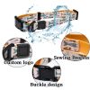 Trendy Printed PVC Dog Leash & Collar Set, Waterproof Durable Pet Lead with Unique Pattern, Adjustable for Small Medium Large Dogs